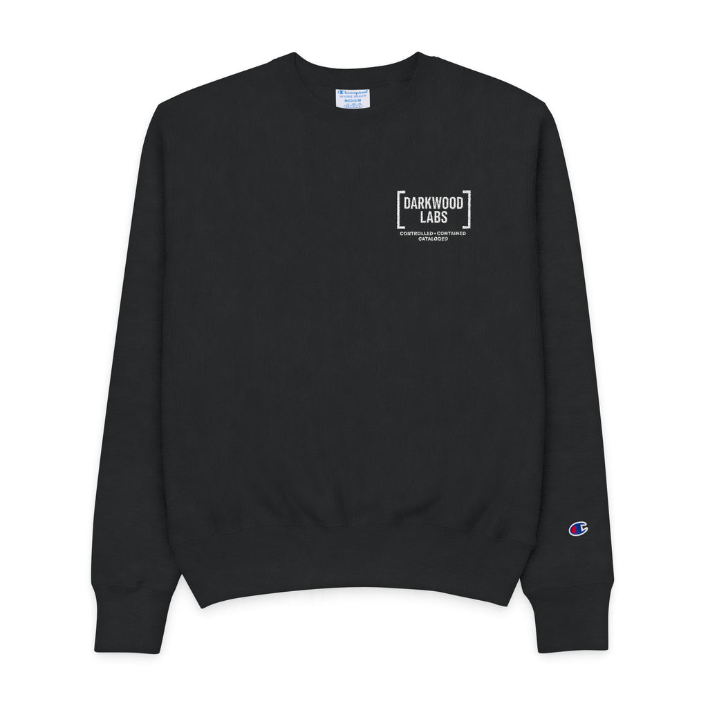DWL AGENT-ISSUED CHAMPION® CREWNECK — EMBROIDERED BADGE